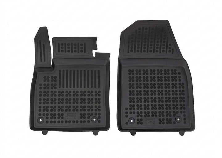 Hohe Gummi Fussmatten mit Rand für vorn passend für Ford Transit Courier/Tourneo Courier II ab 7/202