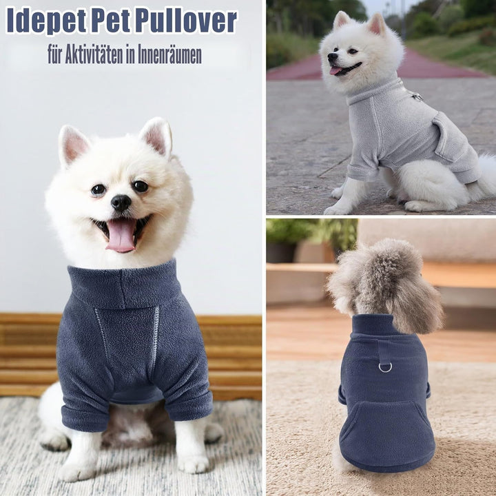 Mosukoirl Hundepullover Hund Hoodie Haustier Warme Mäntel Baumwolle Sweatshirts Hund Kleidung mit Ta