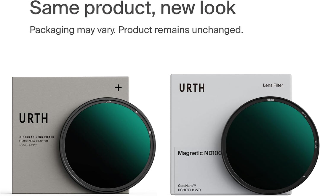 Urth 37 mm Magnetischer ND1000 (10 Stop) Filter (Plus) 37mm, 37mm