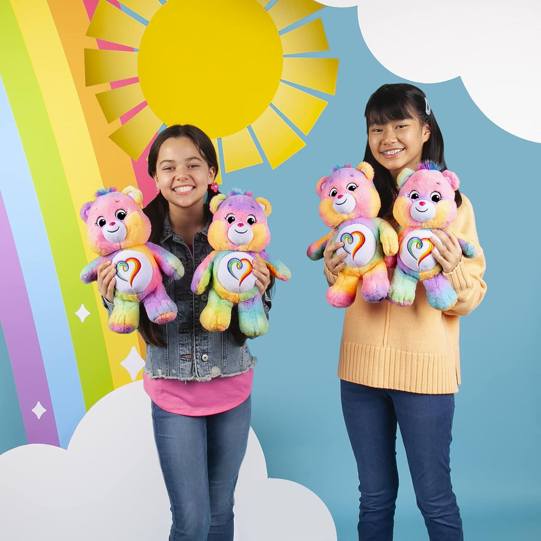 Care Bears 22077 14 Inch Medium Plush Togetherness Bear, Collectable Cute Plush Toy, Cuddly Toys for