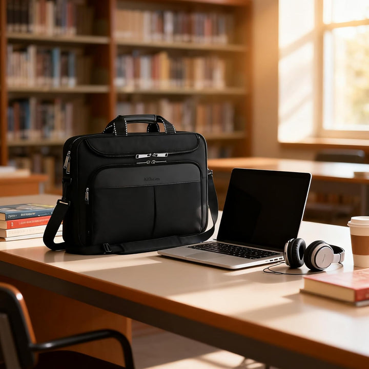 Alfheim Laptop Tasche, 15,6-16 Zoll/17 Zoll Wasserdichte Schützende Messenger Aktentasche Tasche mit
