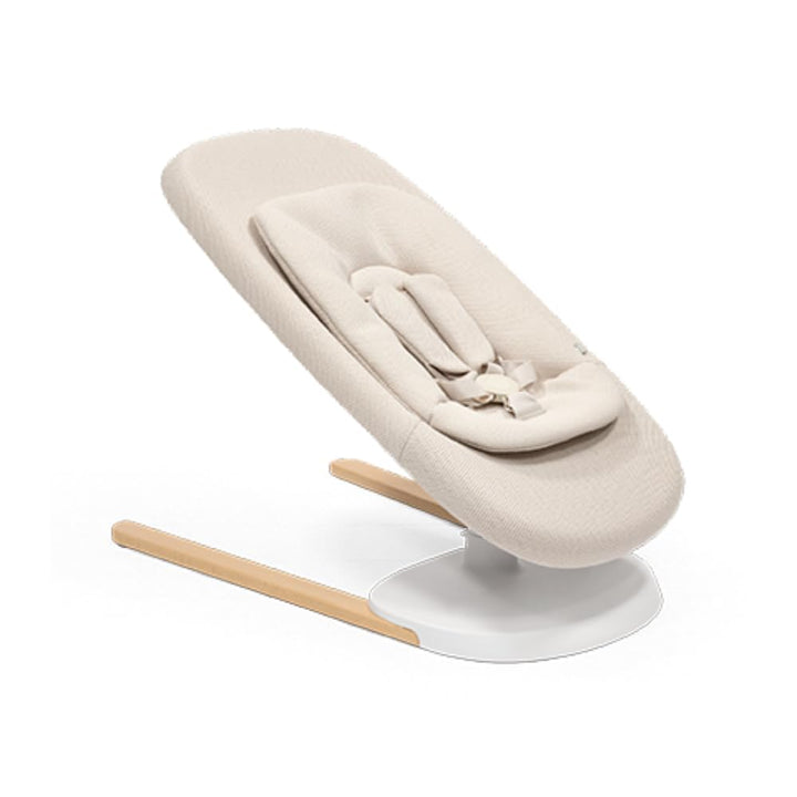 Stokke Yoga Babywippe & Schaukel, Light Sand - 2 Bewegungsrichtungen zur Beruhigung & Stimulation vo