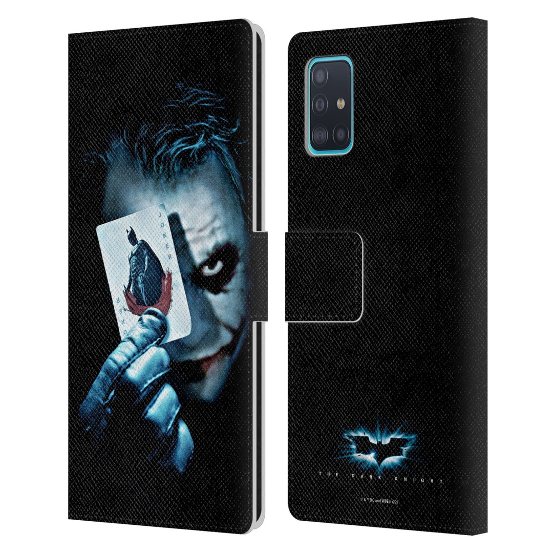 Head Case Designs Offizielle The Dark Knight Joker-Karte Wichtige Kunst Leder-Wallet-Hülle Kompatibe