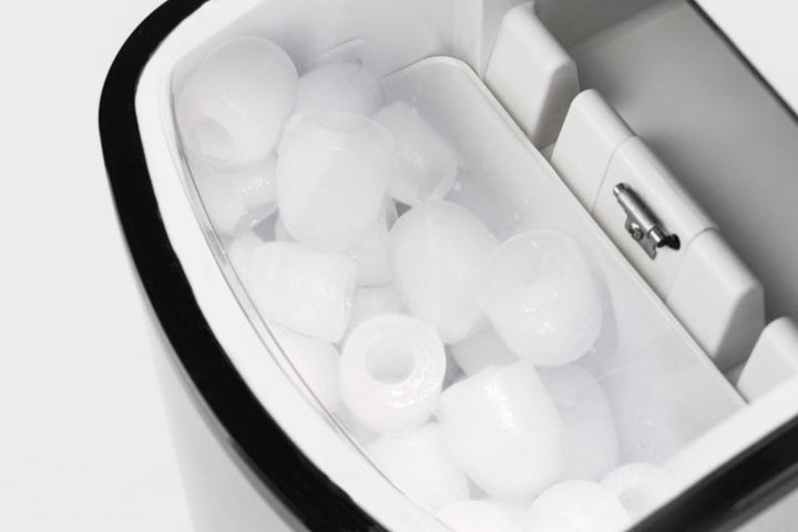 CASO IceMaster Ecostyle-Design Eiswürfelbereiter, Produziert bis zu 12 kg Eiswürfel in 24 Stunden, E