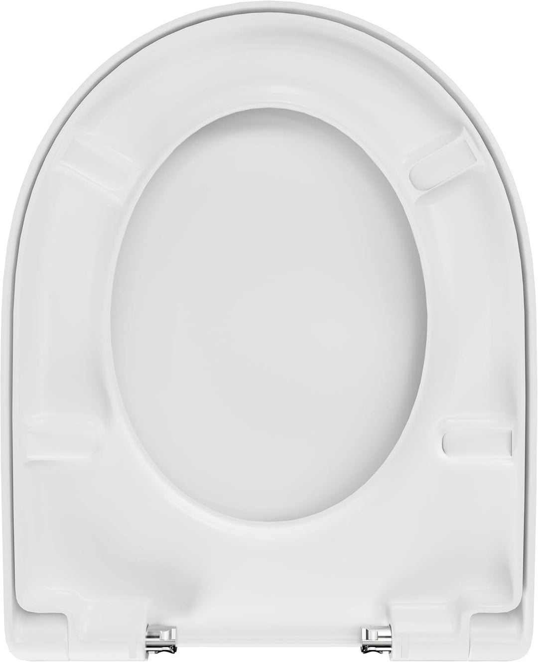 LUVETT® WC-Sitz mit Absenkautomatik D140 D-Form Soft Close® & TakeOff EasyClean Abnahme, hygienisch