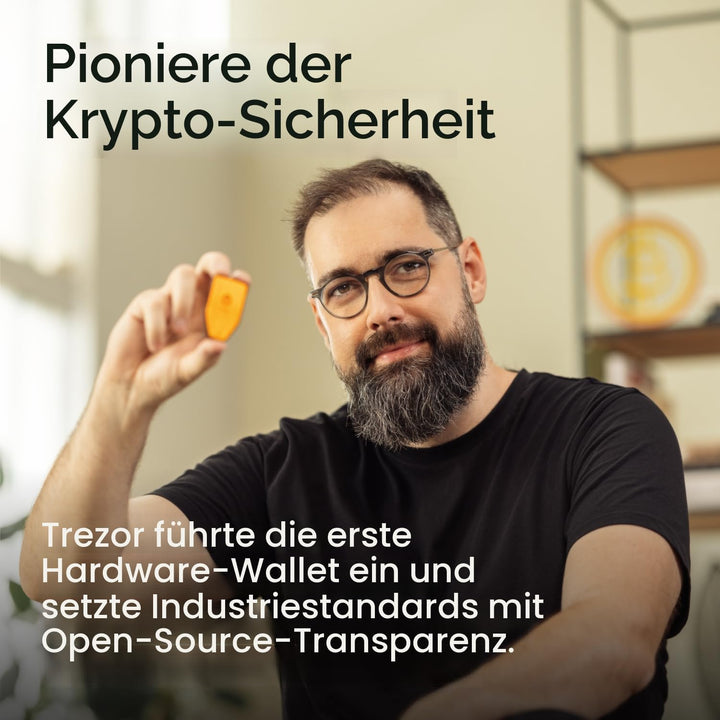 Trezor Safe 3 - Passphrase und Krypto Hardware Wallet mit Secure Element-Schutz – Kaufen,Speichern,V