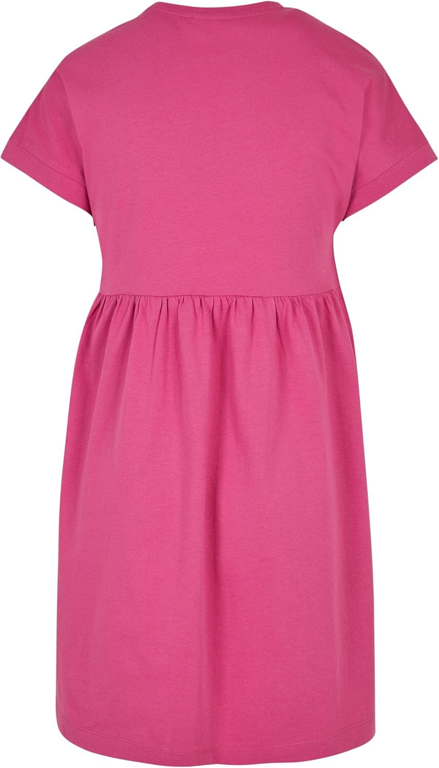 Urban Classics Damen Ladies Organic Empire Valance Tee Dress S Brightviolet, S Brightviolet