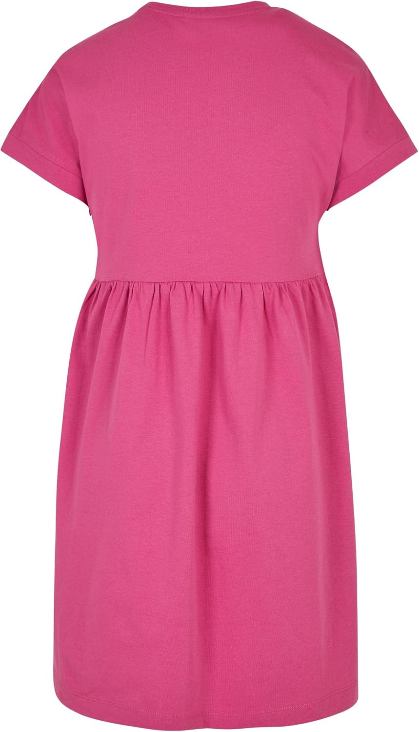 Urban Classics Damen Ladies Organic Empire Valance Tee Dress 4XL Brightviolet, 4XL Brightviolet