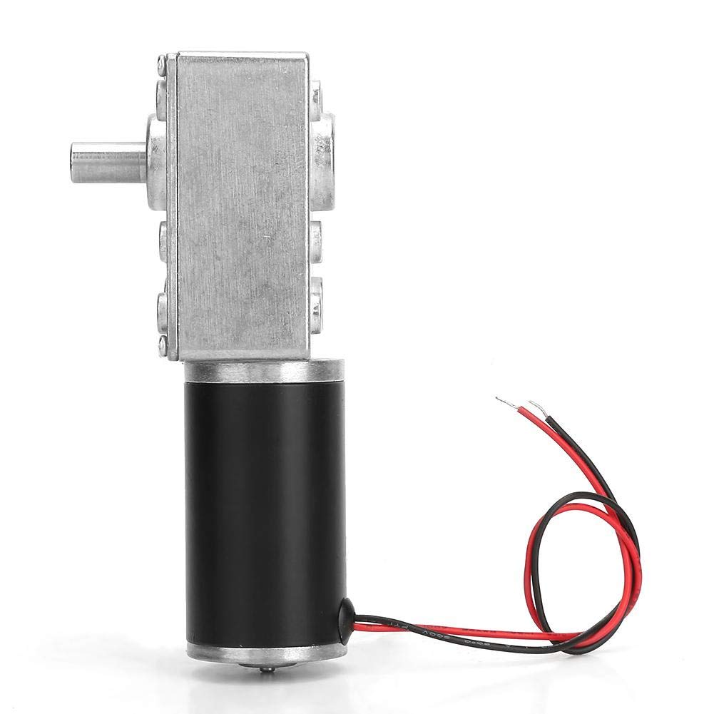 Reversibler Schneckengetriebemotor, DC12V 10-400RPM Hohe Torsionsgeschwindigkeit reduzieren Getriebe