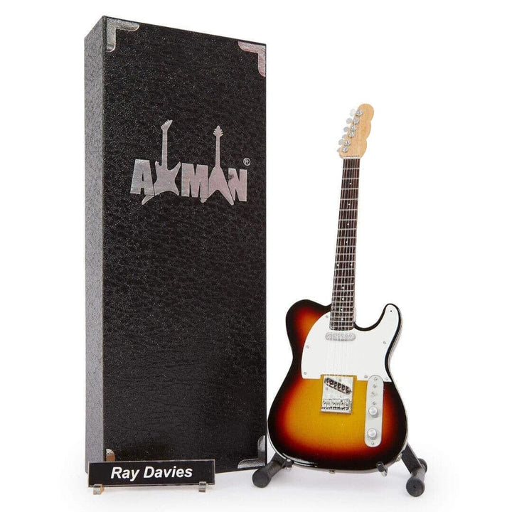 Axman Ray Davies (The Kinks): '63 Miniaturgitarre Nachbildung, Musikgeschenke, handgefertigtes Ornam