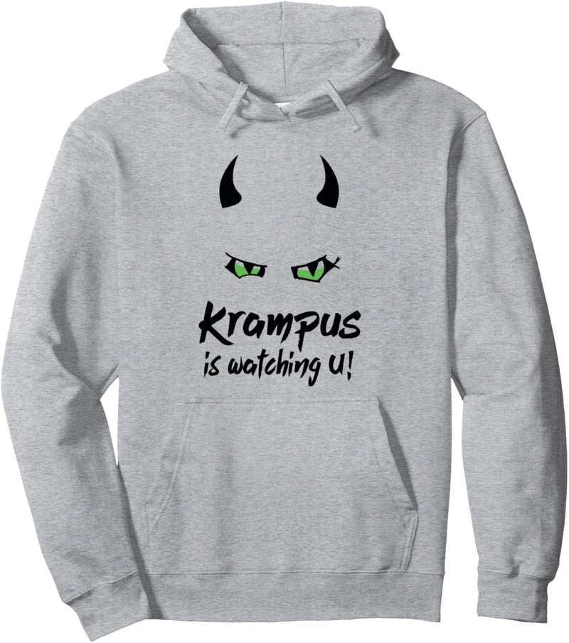 Krampus is watching U! Krampus Tradition Geschenk Pullover Hoodie