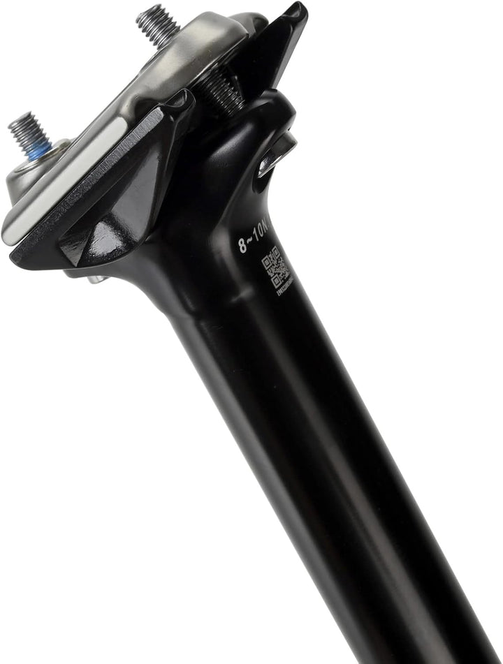 XLC All MTN Teleskopsattelstütze SP-T11 - Robuste Performance fürs Mountainbiken, Schwarz, 420 mm