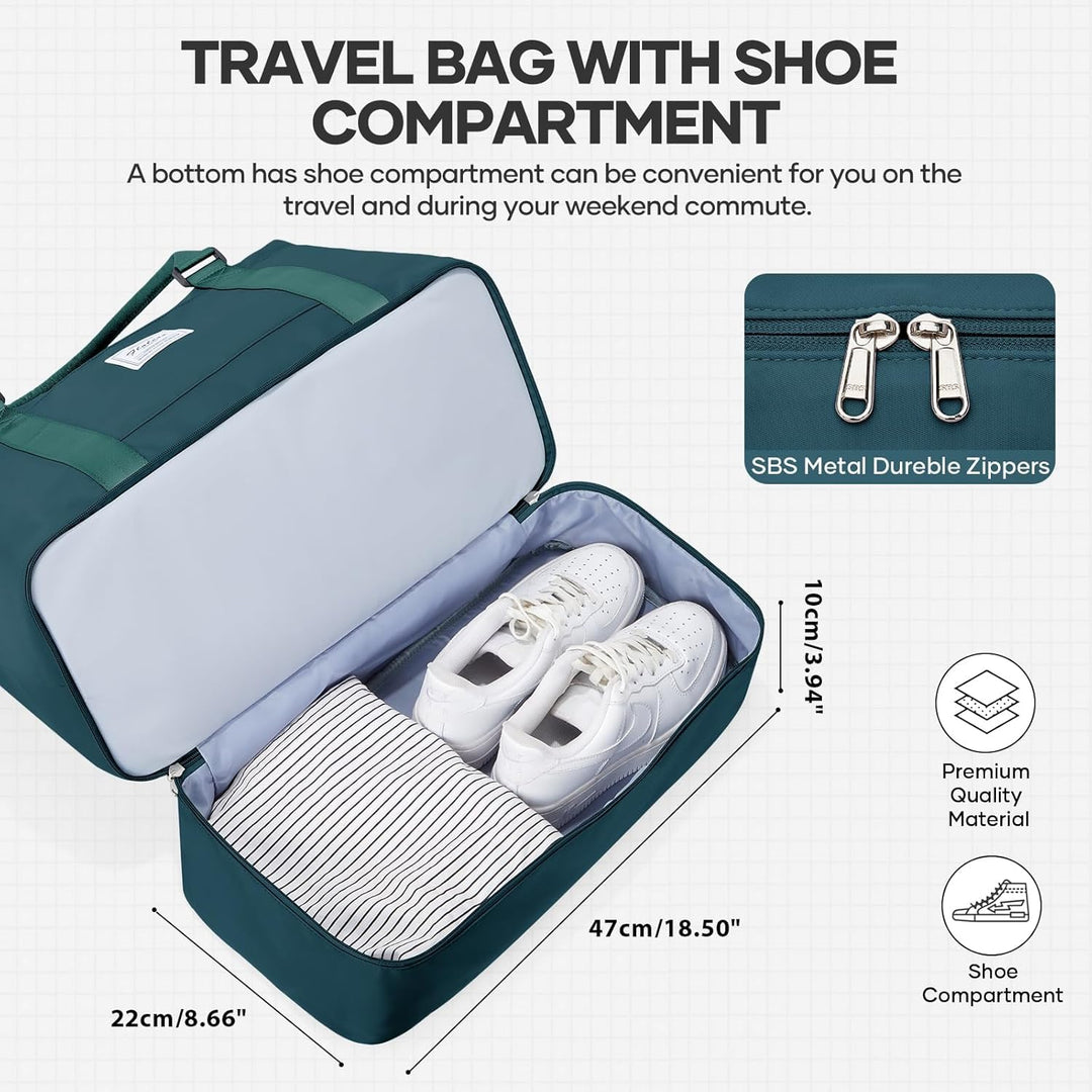Vakuum Reisetasche Damen Handgepäck Tasche Sporttasche Weekender Bag Schwimmtasche Wasserdicht Trave