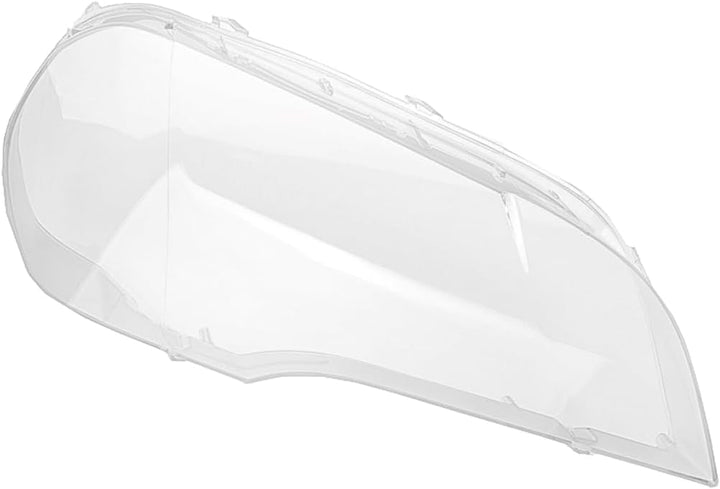LST 2x Scheinwerferglas Streuscheibe Frontlicht Abdeckung links rechts Set kompatibel mit BMW X5 E70