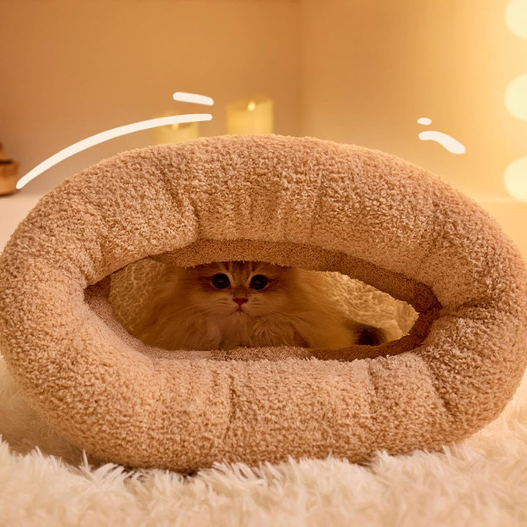Katzen Winterschlafsack - Katzenschlafsack Für Wohnungskatzen | Weicher Bequemer Katzen Winterschlaf