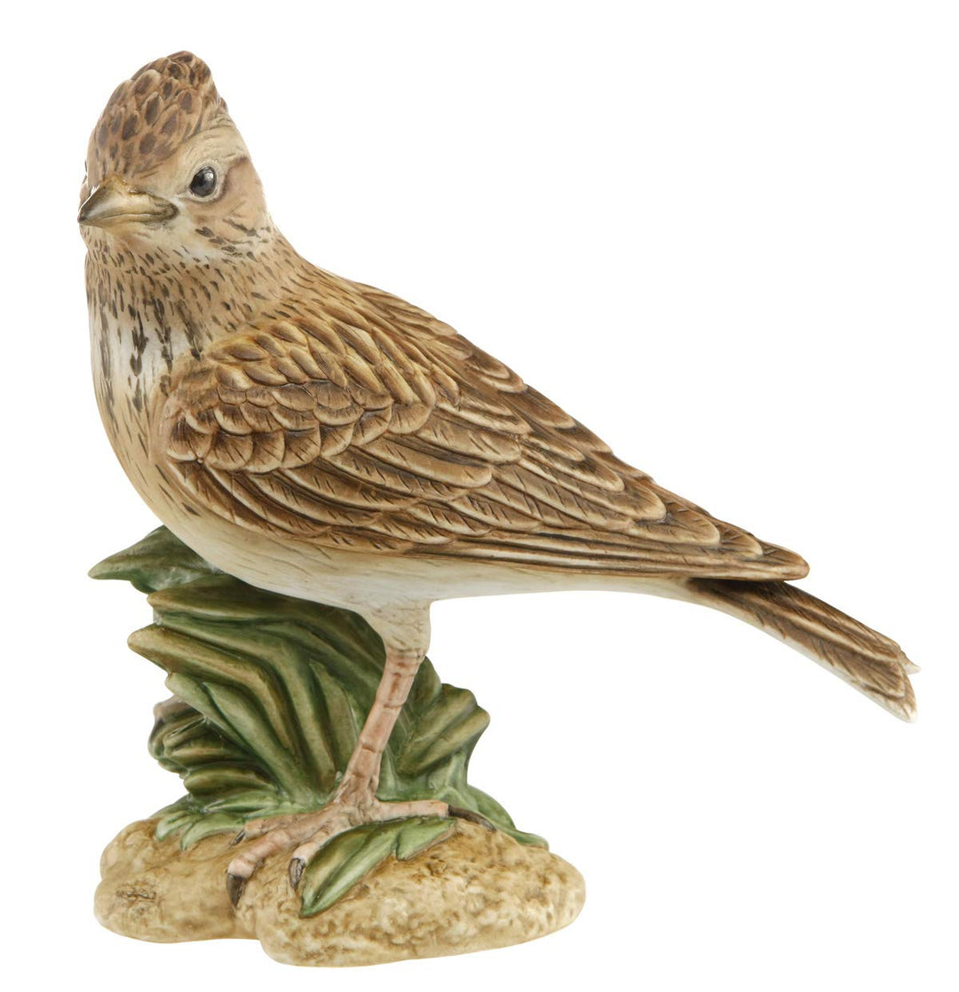 Goebel Vogel des Jahres 2019 Feldlerche-Figur aus Biskuitporzellan, Masse: 8cm x 13,5cm x 14cm, 38-4