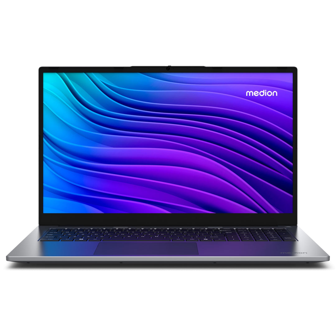 MEDION 43,9 cm (17,3 Zoll Full HD) E17223 Laptop (Intel Core i3 N305, 8GB DDR4 RAM, 512GB SSD, HD We