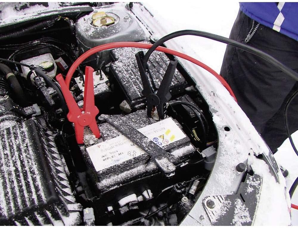 APA 29255 Starthilfekabel Auto ALU-Star, CCA-Kabel, mit Startcontrol, CCA-Kabel, für Ottomotor, für