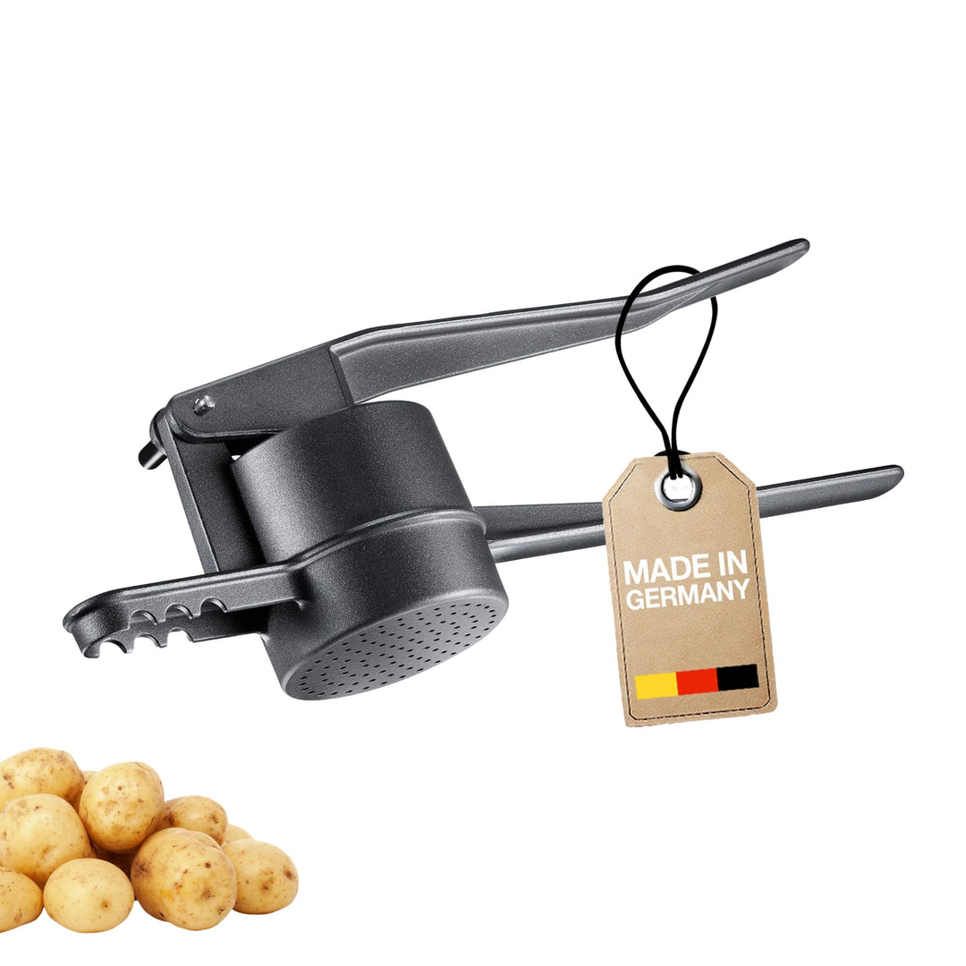 Westmark Spätzle- und Kartoffelpresse Spätzlepress "Special Dark Edition", Länge: 41 cm, mit runder