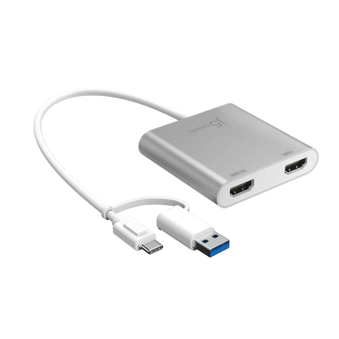 j5create JCA365-N Adaptateur Multi-Moniteurs USB-C vers Double HDMI™