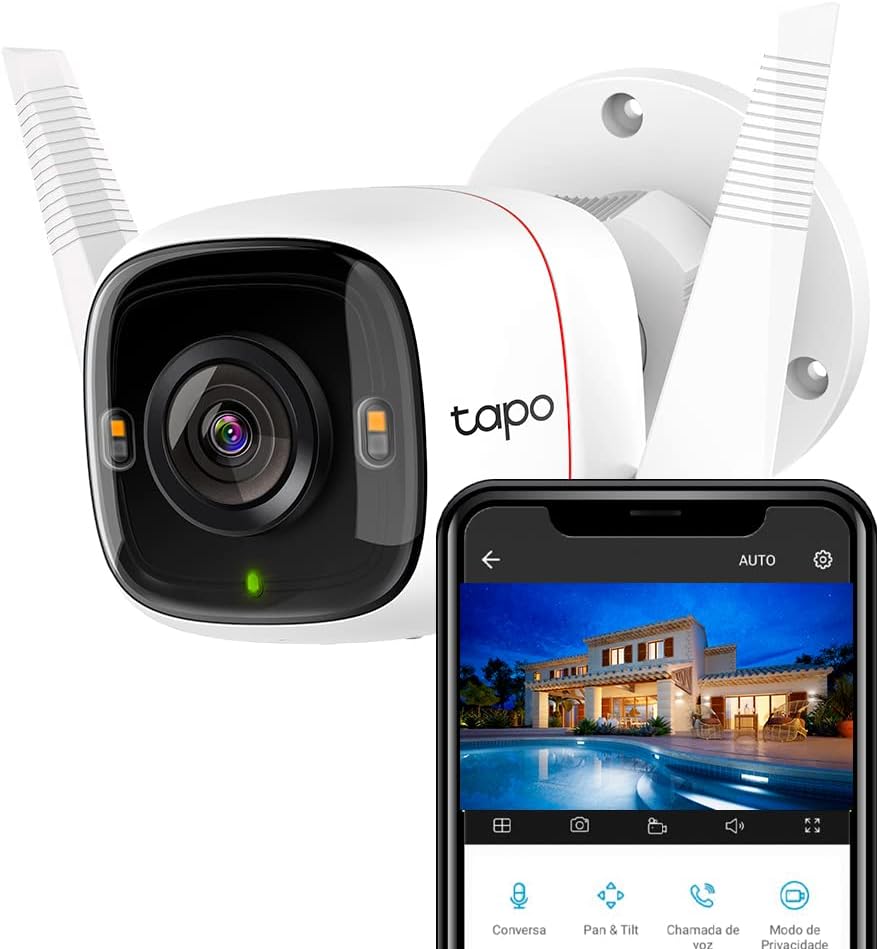 TP-Link Tapo C500 WLAN-Überwachungskamera für den Aussenbereich, 360 Grad, Auflösung 1080p &amp; Tapo C3