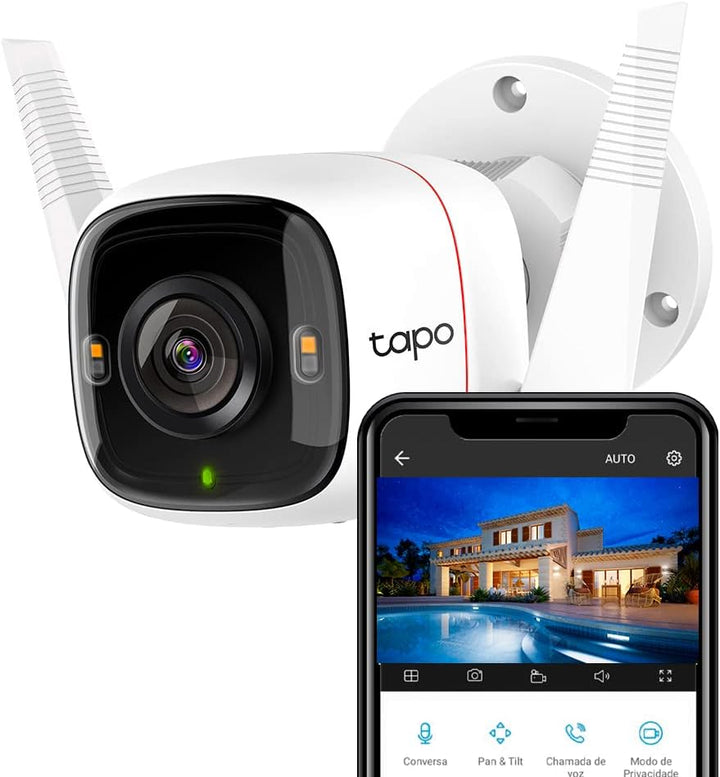 TP-Link Tapo C500 WLAN-Überwachungskamera für den Aussenbereich, 360 Grad, Auflösung 1080p &amp; Tapo C3