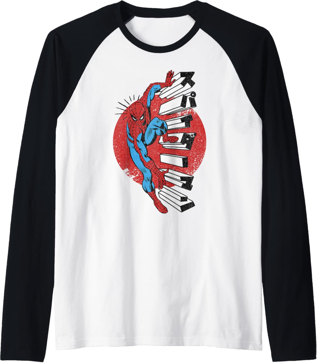 Marvel Spider-Man Spidey Senses Portrait Raglan