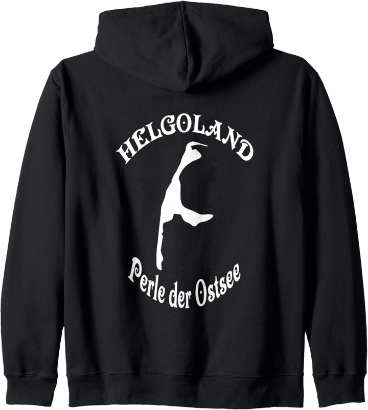 Helgoland/Sylt Perle der Ostsee - Lustiges Design Kapuzenjacke