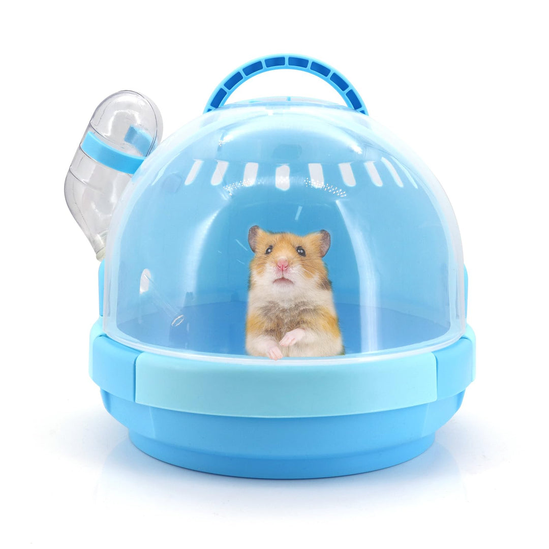 Hamster Carrier Käfig Portable Mäuse Travel Case Kunststoff Kleintier Carrier Ratte Carry Käfig mit