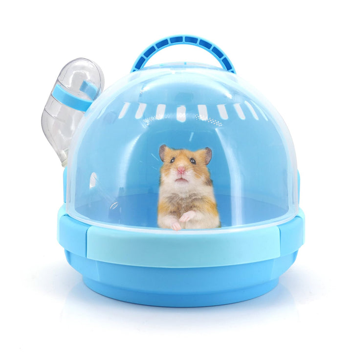 Hamster Carrier Käfig Portable Mäuse Travel Case Kunststoff Kleintier Carrier Ratte Carry Käfig mit