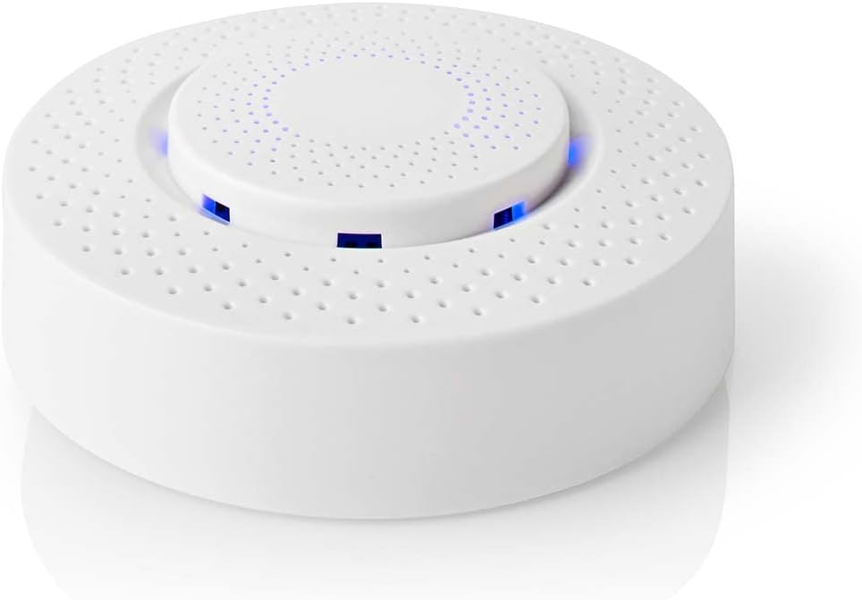 Nedis WIFISA10CWT SmartLife Luftqualitätsmonitor, Weiss