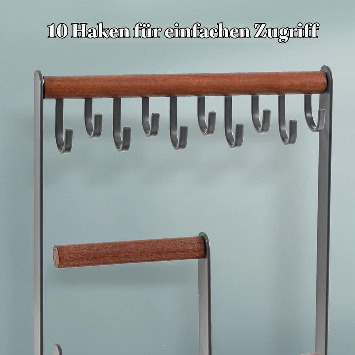 ProCase Schmuckständer Schmuckhalter Schmuckbaum, Schmuck Organizer Ketten Aufbewahrung Ständer Ohrr