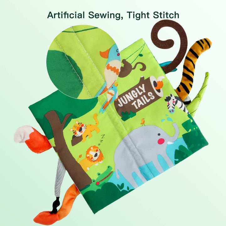 beiens baby spielzeug 0 6 monate,3 Stück quiet book knisterbuch stoffbuch fühlbuch baby buch kinderw