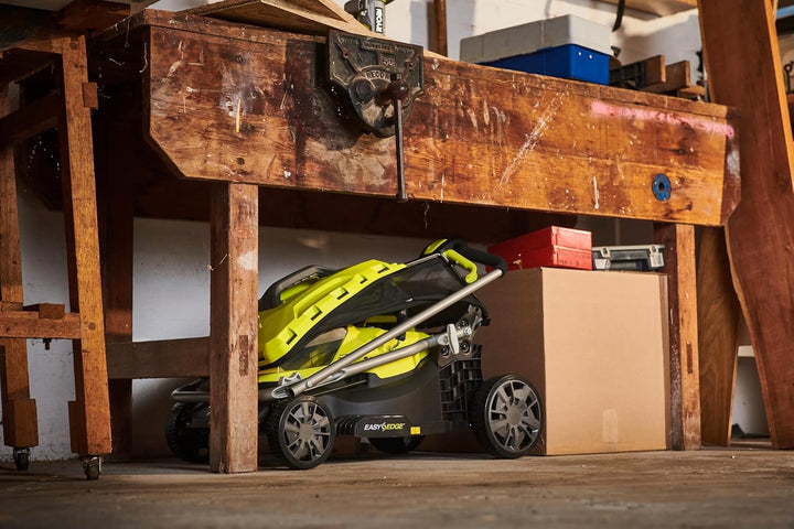 RYOBI 18 V ONE+ Akku-Rasenmäher RY18LMX37A-0 – 37 cm Schnittbreite, ohne Akku & Ladegerät, bürstenlo