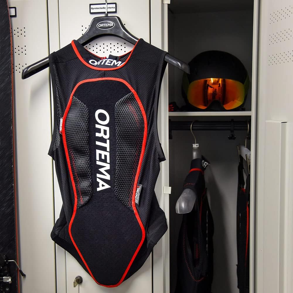 ORTEMA Ortho-MAX Vest Light - Protektorenweste mit integriertem Rückenprotektor (Level 1) - für Ski/
