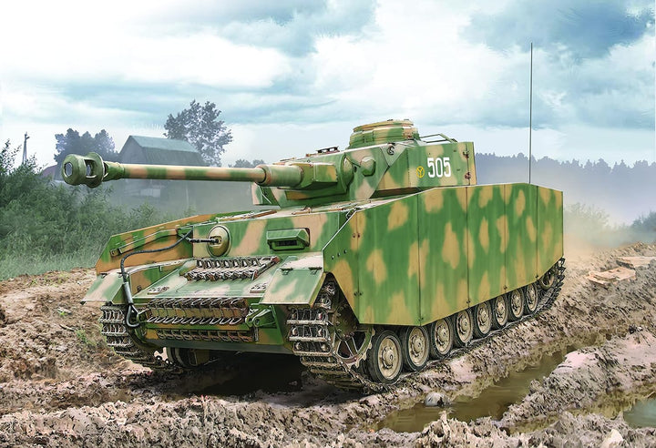 Italeri 6578S 1:35 Dt. Pz.Kpfw. IV KwK 40L/48 - Standmodellbau, Basteln, Hobby, Kleben, Plastikbausa