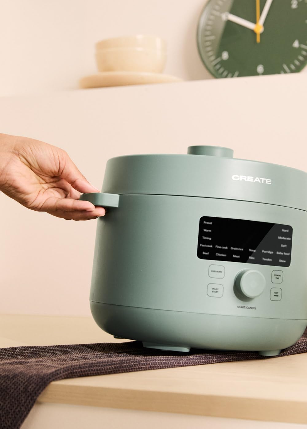 CREATE/PRESSURE COOKER STUDIO/Multifunktioneller programmierbarer elektrischer Schnellkochtopf 4L Sa