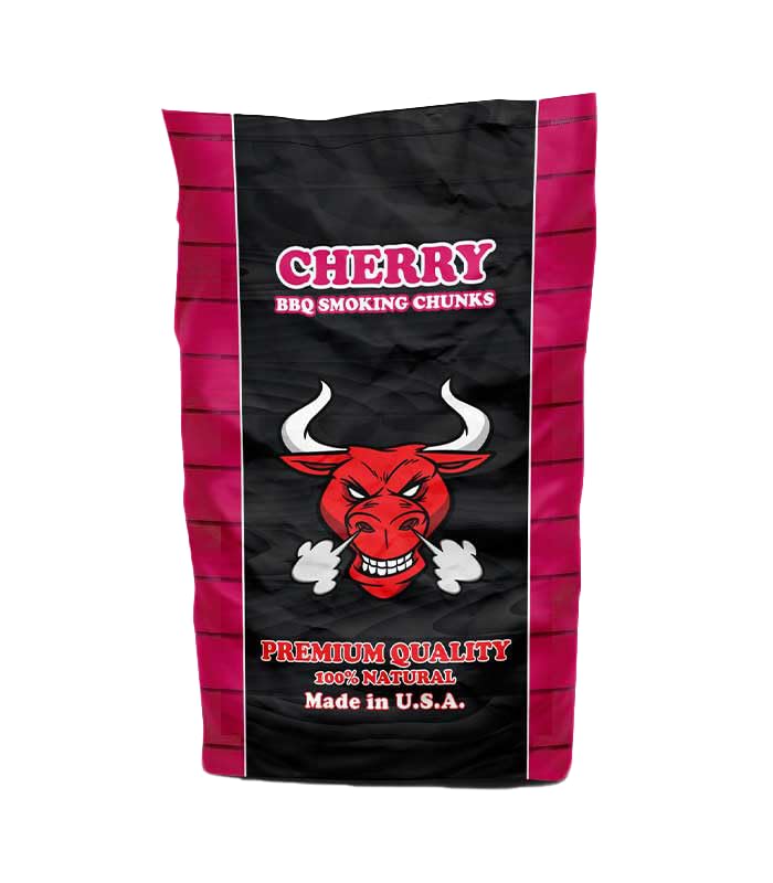 TORO Chunks Cherry für Smoker und Grill, Kirschholz, ideal für Schweinefleisch, Rind, Huhn, Lamm, Ge
