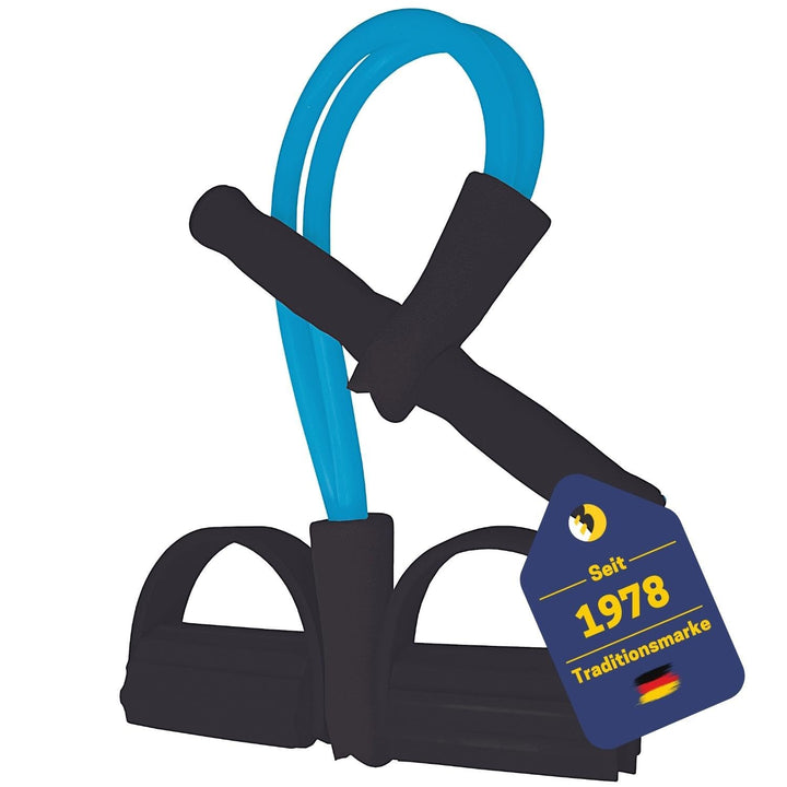 BEST SPORTING Soft-Bodytrimmer I Ideal für Ganzkörpertraining I Trainingsband mit Griff und Fussstel