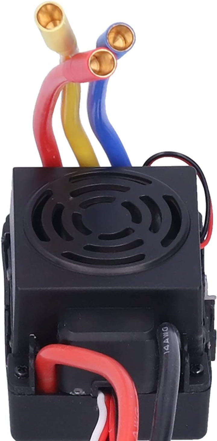 1/10 RC ESC, Exzellente Beschleunigung Brushless ESC mit 60A ESC für 2‑3S Li‑Po / 4‑9S NI‑Mh NI‑Cd A