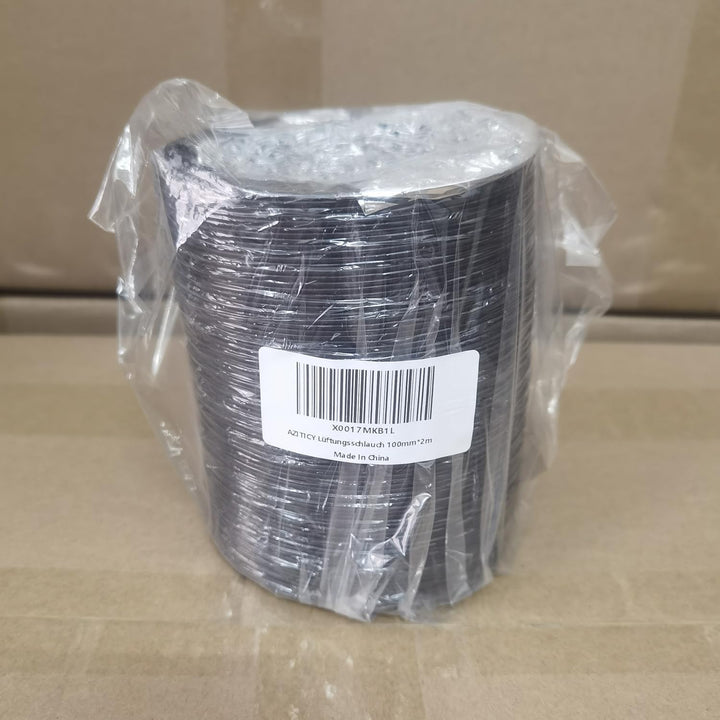 Lüftungsschlauch Abluftschlauch Aluflexrohr PVC Ablufttrockner - 100mm Alu-Flexschlauch Flexrohr Luf