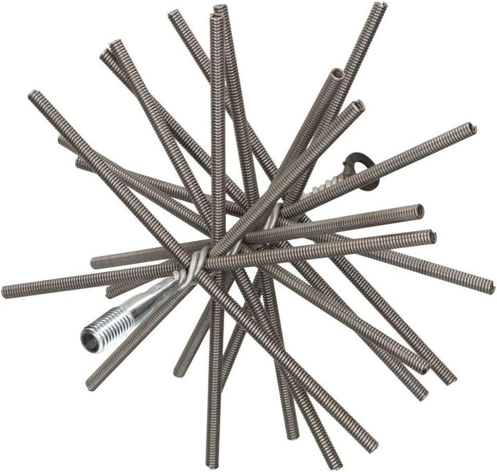 KOTARBAU Schornsteinbesen 140 mm Aus Federstahldraht Flexibel Robust Kaminbesen Russbesen Kaminbürst