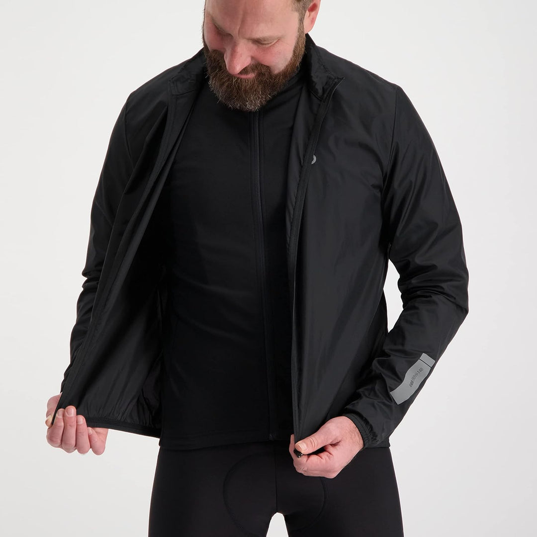 BBB Cycling FahrradJacke Herren und Damen | Wasserabweisend Winddicht Leicht Reflektierend | Rennrad