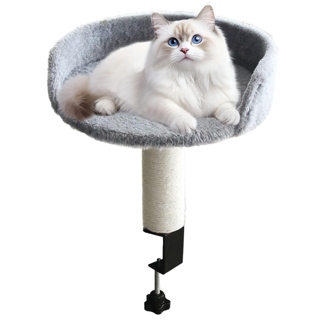 Abnehmbares Katzenbett Für Den Schreibtisch | Schreibtisch Klemme Katzenbett | Höhenverstellbare Kät