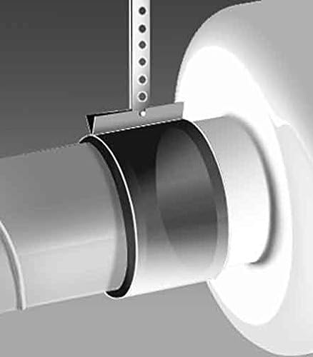 Befestigungsmanschetten, Zubehör zu Rohreinschubventilator BM 160, ArtNr 5077