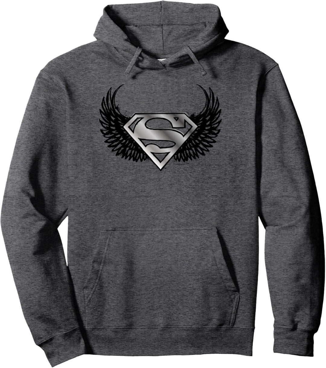 Superman Dirty Wings Pullover Hoodie