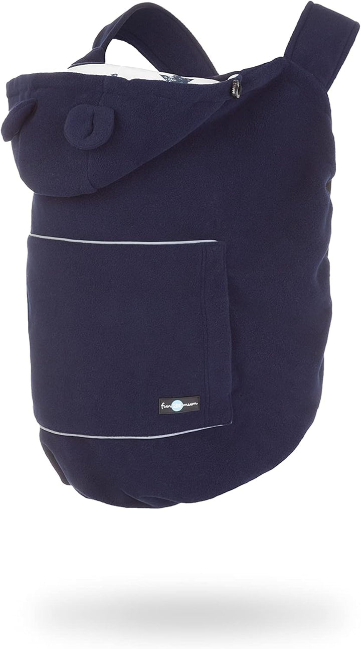 Fleece BABY Tragecover Marineblau