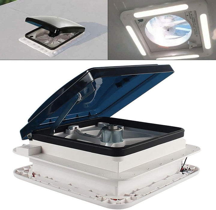 Wohnmobil Wagen Led DachlüFtung LüFtung Skylight Fenster Abluftventilator 11Zoll Wohnwagen Windows L