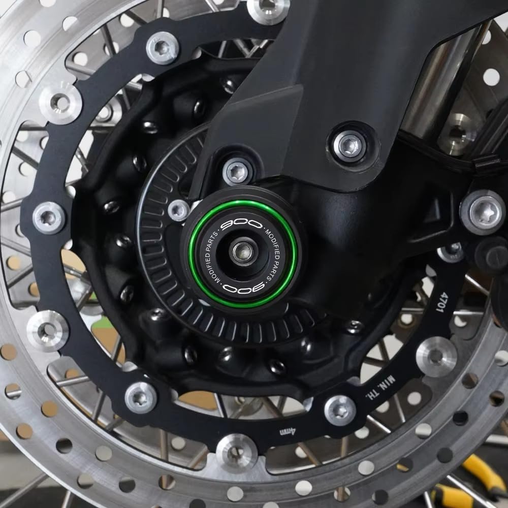 Für KAWASAKI Z900 Z900RS Z900SE Z 900 RS SE 2019-2025 Zubehör Motorrad Vorderrad Hinterrad Gabel Ach