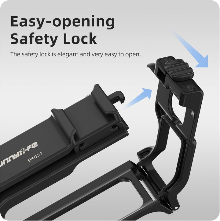 Gdraco Xplorer Grip Kit für Insta360 Ace Pro/2 Seitengriff Griff für Insta360 Ace Pro 2/Ace Pro